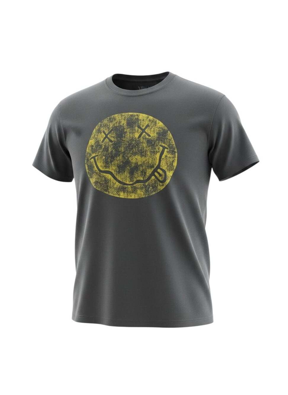 Nirvana I'm So Happy Smiley Face Graphic T-Shirt Size Large